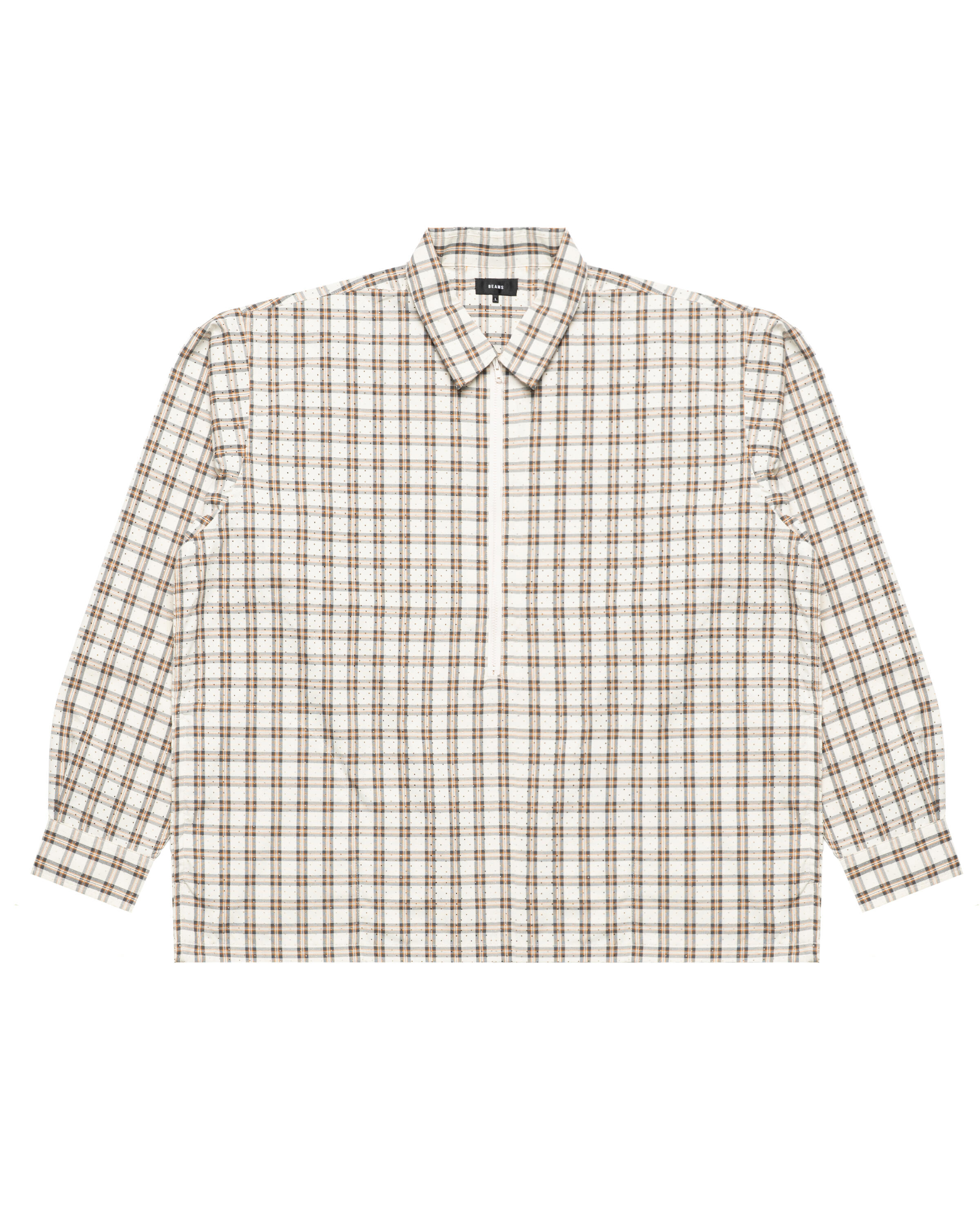 Beams Half Zip Pullover Shirt | 11111316147-20 | AFEW STORE